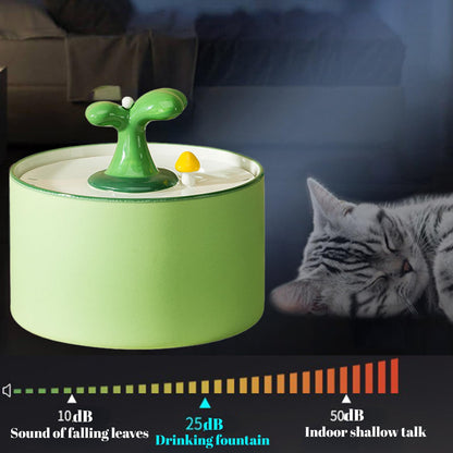 1L Ceramic Cat Water Fountain