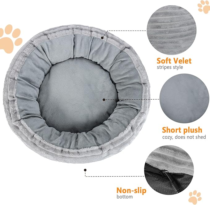 Heated Cat Bed for Indoor Cats